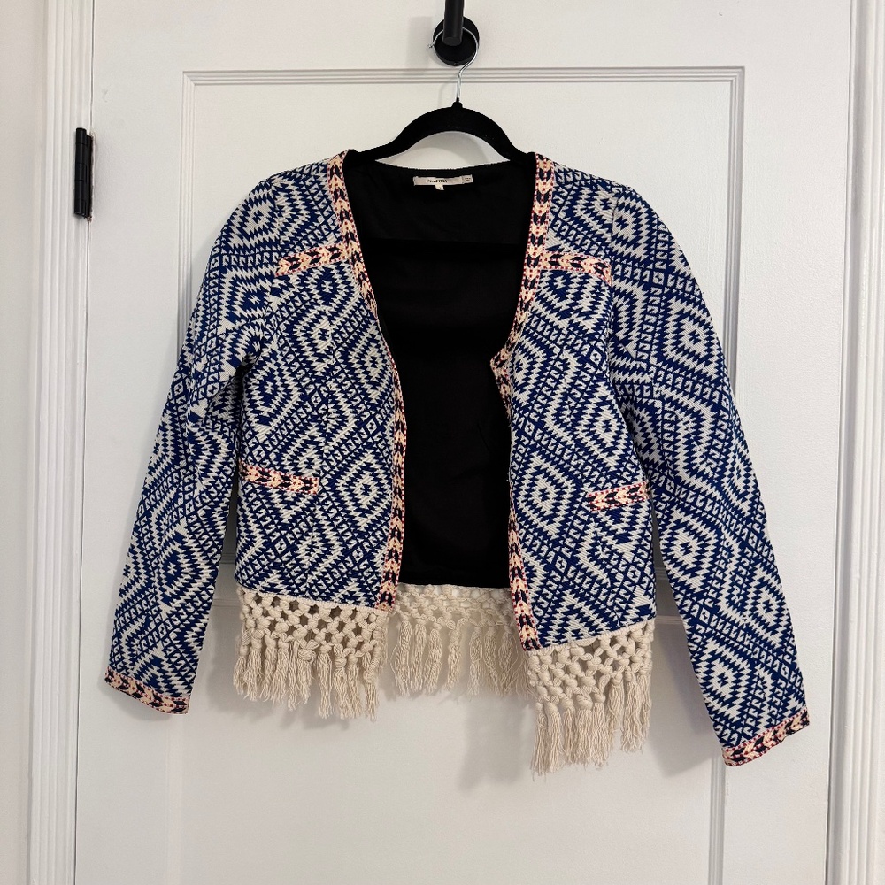 REVOLVE Tularosa Santa Fe Fringe Jacket - Small